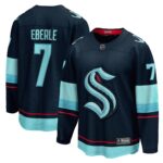 Eberle Seattle Kraken Home Breakaway Player Jersey - Navy