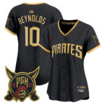 Women's Bryan Reynolds #10 Pittsburgh Pirates 2026 City Connect Vapor Premier Limited Jersey - Black