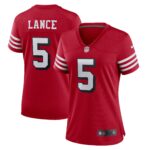 Trey Lance San Francisco 49ers Women's Alternate Game Jersey - Scarlet