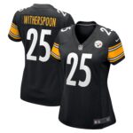 Ahkello Witherspoon Pittsburgh Steelers  Women's Game Jersey - Black
