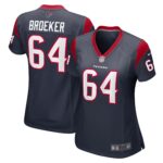 Nick Broeker Houston Texans Women's Team Game Jersey -  Navy