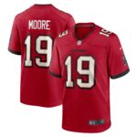 David Moore Tampa Bay Buccaneers  Game Jersey -  Red