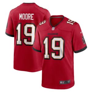 David Moore Tampa Bay Buccaneers  Game Jersey -  Red