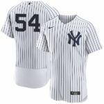 Men's New York Yankees #54 Aroldis Chapman Home  Flex Base Jersey