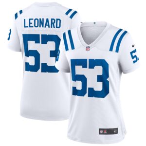 Shaquille Leonard Indianapolis Colts Women's Game Player Jersey - White