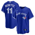 Men's Toronto Blue Jays Bo Bichette  Royal Alternate Replica Player Name Jersey