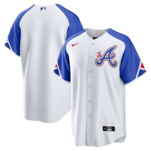 Atlanta Braves  White 2023 City Connect Replica Jersey