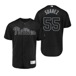 Philadelphia Phillies Ranger Suarez Suarez Black 2019 Players Weekend Jersey