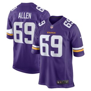 Jared Allen Minnesota Vikings Retired Player Game Jersey - Purple