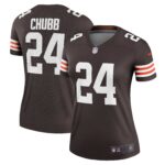 Nick Chubb Cleveland Browns  Women's Legend Jersey - Brown