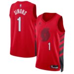 Anfernee Simons 2022/23 Portland Trail Blazers  Unisex Swingman Jersey - Statement Edition - Red