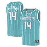Nick Richards Charlotte Hornets  Youth 2020/21 Fast Break Replica Jersey - Icon Edition - Teal