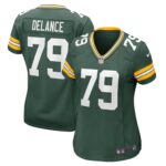 Jean Delance Green Bay Packers  Women's Home Game Player Jersey - Green