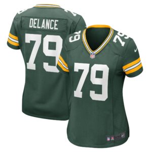 Jean Delance Green Bay Packers  Women's Home Game Player Jersey - Green