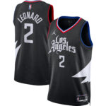 Kawhi Leonard 2022/23 LA Clippers  Unisex Swingman Jersey - Statement Edition - Black