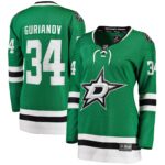 Denis Gurianov Dallas Stars Women's Home Breakaway Player Jersey - Kelly Green