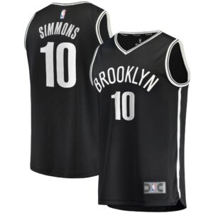 Ben Simmons Brooklyn Nets  Fast Break Replica Player Jersey Black - Icon Edition