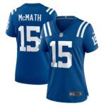 Racey McMath Indianapolis Colts Women's Team Game Jersey -  Royal
