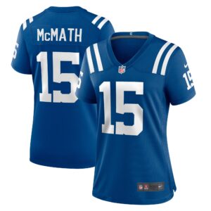 Racey McMath Indianapolis Colts Women's Team Game Jersey -  Royal