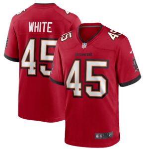 Devin White Tampa Bay Buccaneers Player Game Jersey - Red
