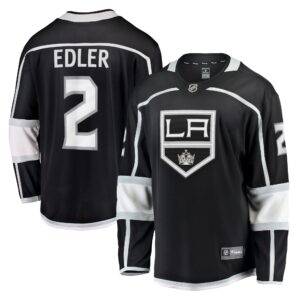 Alexander Edler Los Angeles Kings Home Breakaway Player Jersey - Black