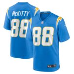 Tre McKitty Los Angeles Chargers  Game Jersey - Powder Blue