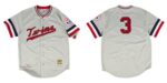Mitchell And Ness 1972 Minnesota Twins #3 Harmon Killebrew White Throwback Stitched Jersey