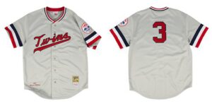 Mitchell And Ness 1972 Minnesota Twins #3 Harmon Killebrew White Throwback Stitched Jersey
