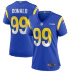 Aaron Donald Los Angeles Rams  Women's Game Jersey - Royal