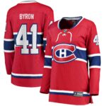 Paul Byron Montreal Canadiens Women's Home Breakaway Player Jersey - Red
