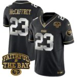 Christian McCaffrey # 23 San Francisco 49ers Faithful To The Bay Patch Vapor Limited Jersey V8 - All Stitched