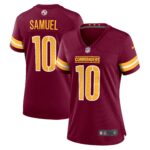 Curtis Samuel Washington Commanders  Women's Game Jersey - Burgundy