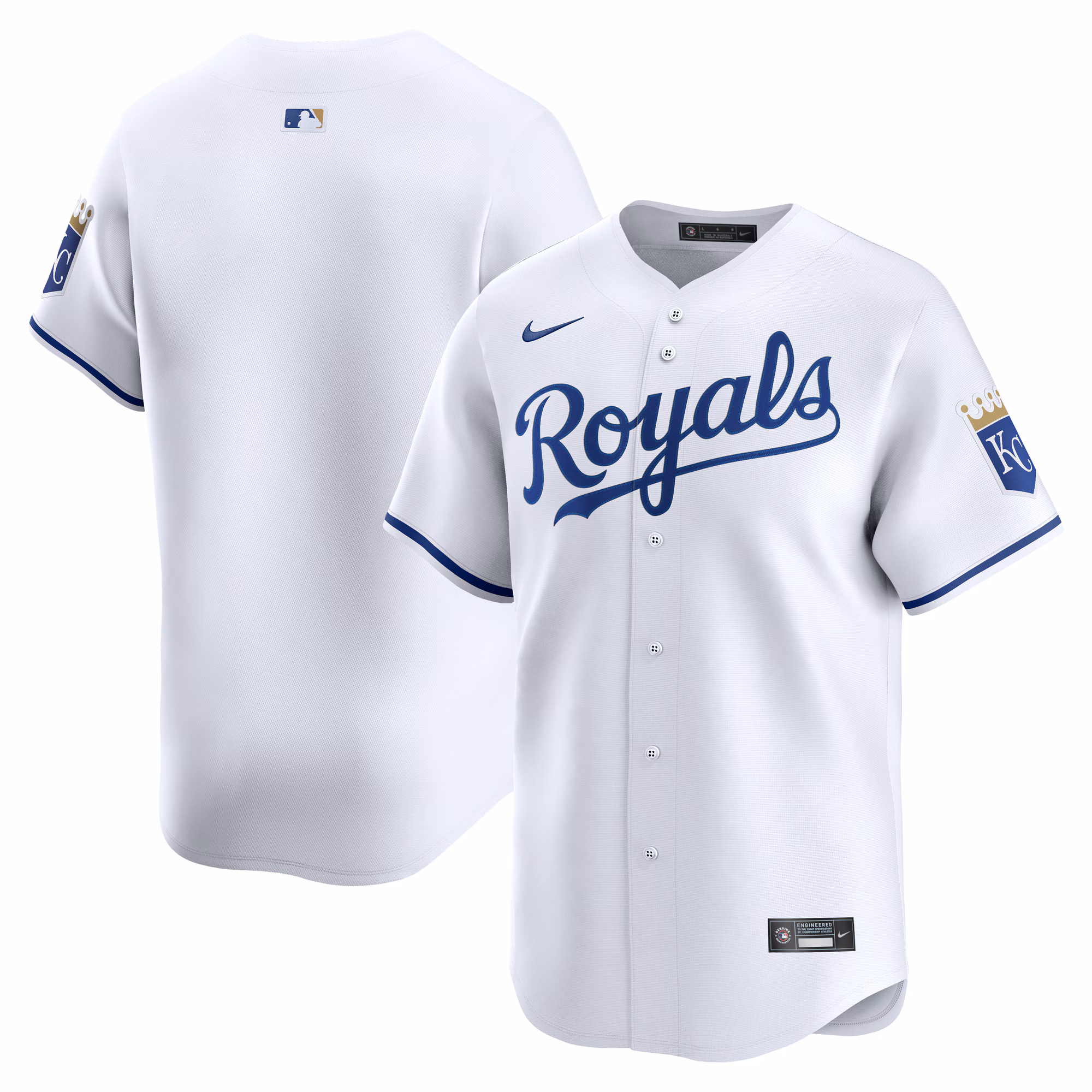 Kansas City Royals White Home Limited Jersey