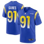 Greg Gaines Los Angeles Rams  Game Jersey - Royal