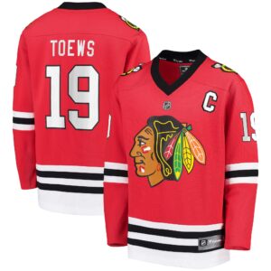 Jonathan Toews Chicago Blackhawks Youth Replica Player Jersey - Red