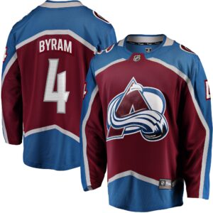 Bowen Byram Colorado Avalanche Home Breakaway Player Jersey - Maroon