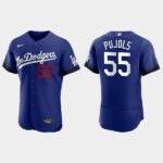 Albert Pujols Los Angeles Dodgers 2021 City Connect Jersey - Royal