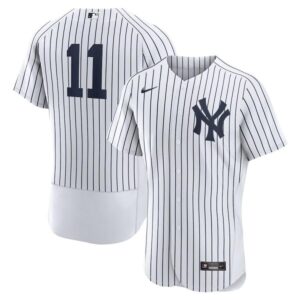 Men's New York Yankees #11 Anthony Volpe  Home Flex Base Player White Jersey