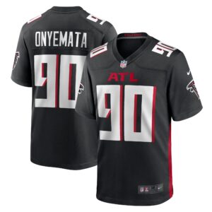 David Onyemata Atlanta Falcons Game Player Jersey - Black