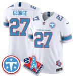 Eddie George #27 Tennessee Titans Vapor F.U.S.E. Limited Jersey -  White