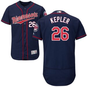 Minnesota Twins #26 Max Kepler Navy Blue Flexbase Collection Stitched Jersey