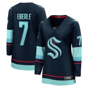 Eberle Seattle Kraken Women's Home Breakaway Player Jersey - Navy