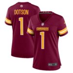 Jahan Dotson Washington Commanders  Women's Player Game Jersey - Burgundy