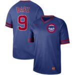 Men's  Chicago Cubs #9 Javier Baez Royal Cooperstown Collection Legend V-Neck Jersey