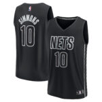 Ben Simmons Brooklyn Nets  Fast Break Replica Player Jersey - Statement Edition - Black
