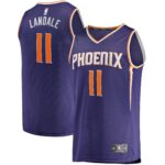 Jock Landale Phoenix Suns  Fast Break Replica Jersey - Icon Edition - Purple