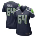 Jarrod Hewitt Seattle Seahawks  Women's Home Game Player Jersey - College Navy