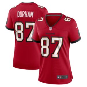 Payne Durham Tampa Bay Buccaneers Women's  Game Jersey -  Red