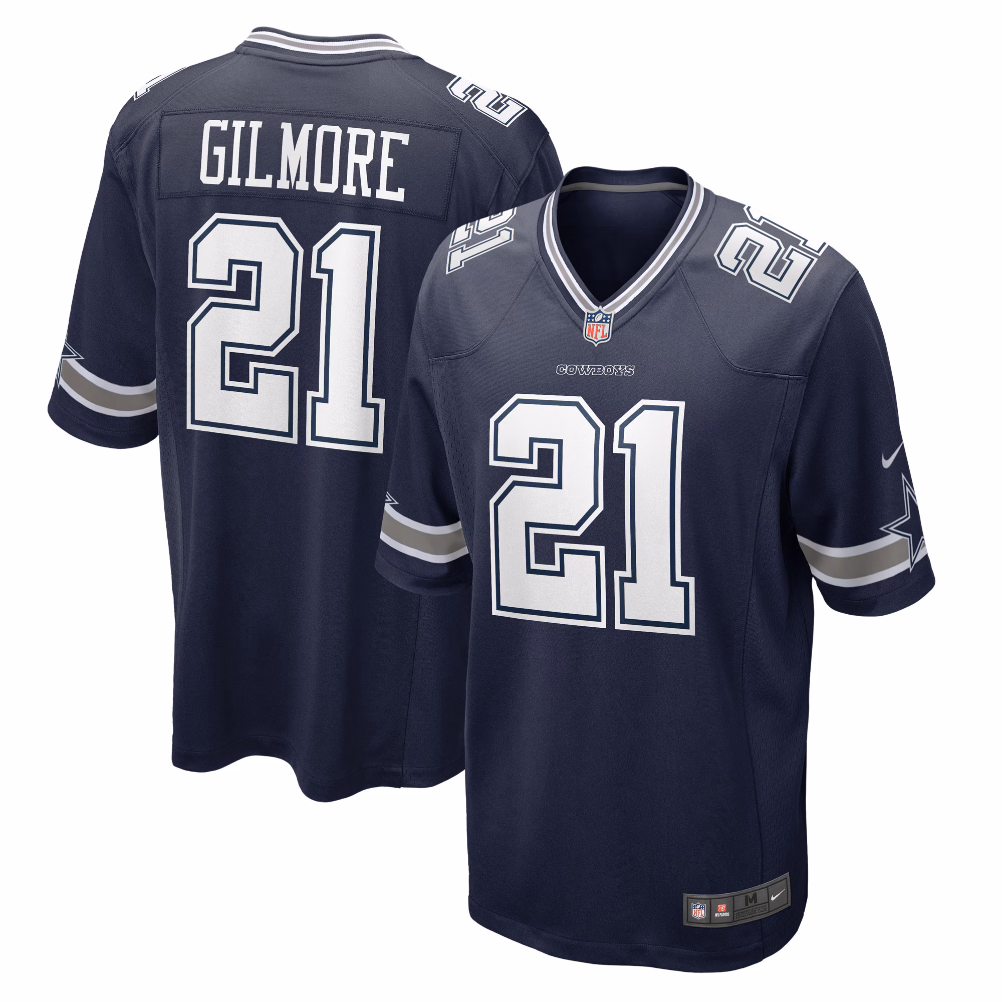 Stephon Gilmore Dallas Cowboys  Game Jersey - Navy