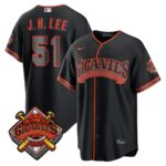 Jung Hoo Lee #51 San Francisco Giants Alternate Replica Jersey - Black